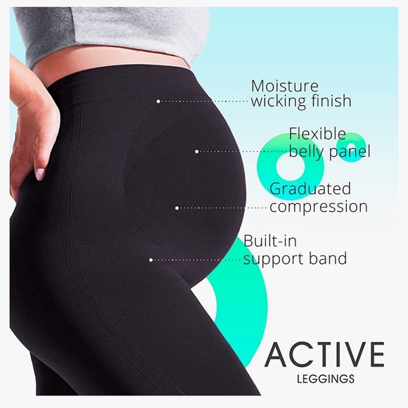 Maternity leggings - Picture 2 of 7